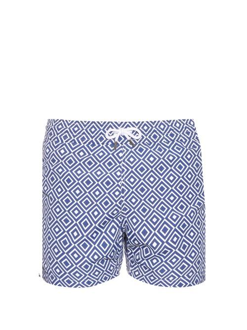 Frescobol Carioca Sports Angra-print Swim Shorts