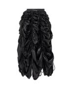 Matchesfashion.com Norma Kamali - Parachute Technical-shell Midi Skirt - Womens - Black
