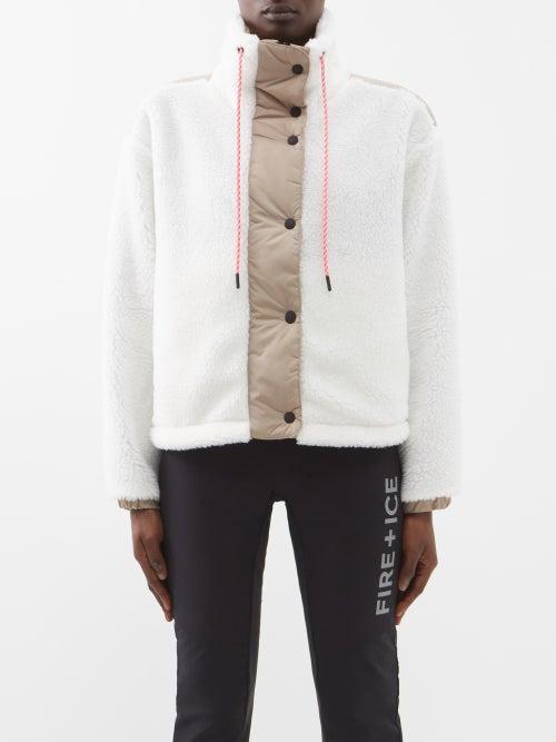 Bogner Fire+ice - Ninetta Fleece Mid-layer Jacket - Womens - White