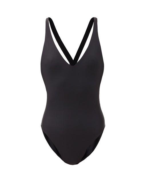 Matchesfashion.com Jade Swim - Mila Cross-strap Swimsuit - Womens - Black