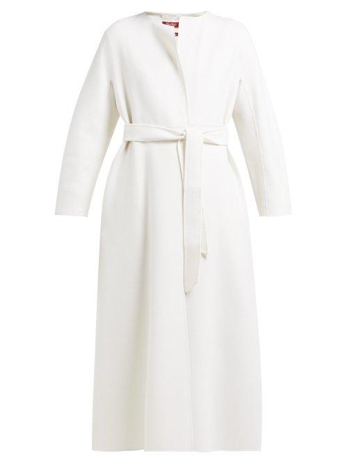 Matchesfashion.com Max Mara Studio - Beirut Coat - Womens - Ivory