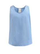 Matchesfashion.com Marrakshi Life - Cotton-blend Tank Top - Mens - Blue