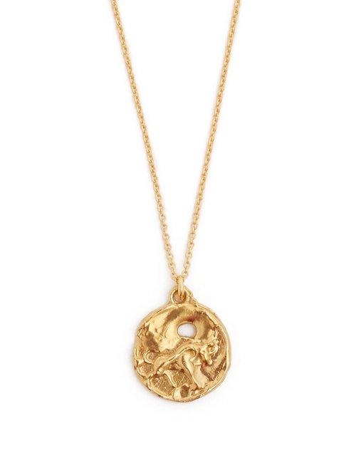 Matchesfashion.com Alighieri - Taurus Gold Plated Necklace - Womens - Gold