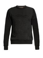 Burberry Equestrian Knight Cotton-blend Sweatshirt