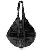 Matchesfashion.com Givenchy - Balle Large 4g-embossed Leather Shoulder Bag - Womens - Black