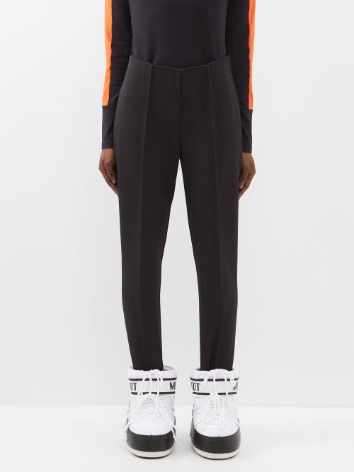 Bogner - Elaine Softshell Stirrup Trousers - Womens - Black