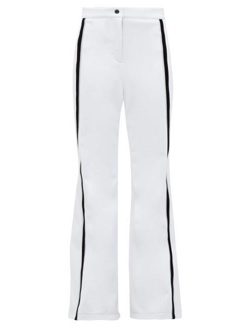 Matchesfashion.com Fendi - Roma Striped Technical Shell Ski Trousers - Womens - White