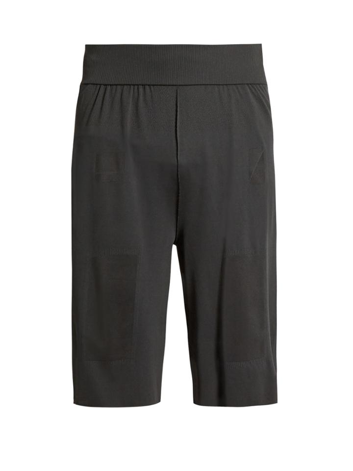 Adidas Day One Raw-edge Jersey Shorts