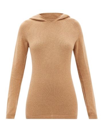 Johnstons Of Elgin - Hooded Cashmere Sweater - Womens - Camel