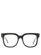 Matchesfashion.com Celine Eyewear - Square Acetate Glasses - Womens - Black