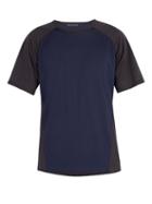 Matchesfashion.com Teton Bros - Technical Fabric Short Sleeve T Shirt - Mens - Navy Multi