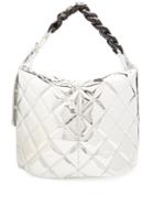 Marques'almeida Oversized Quilted Curb-chain Bag