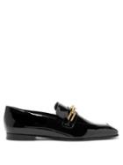 Matchesfashion.com Burberry - Chillcot Patent Leather Loafers - Womens - Black