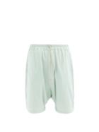 Matchesfashion.com Rick Owens Drkshdw - Dropped-inseam Cotton-jersey Shorts - Mens - Light Green