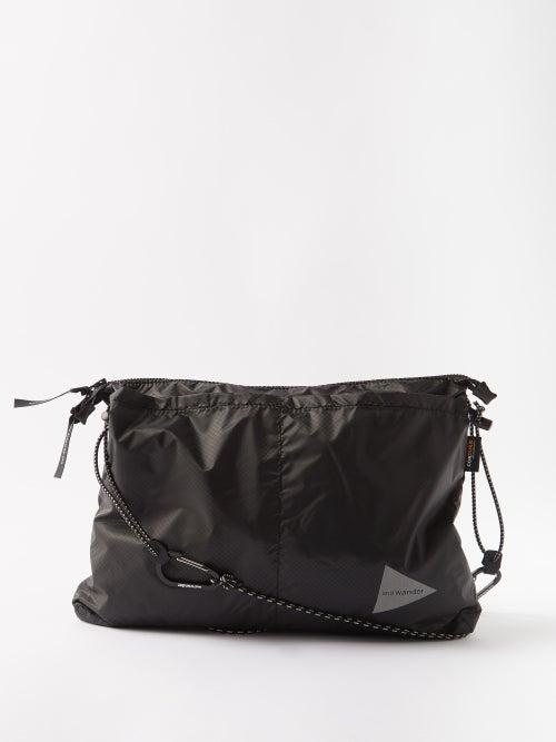 And Wander - Sil Sacoche 5l Nylon Cross-body Bag - Mens - Charcoal