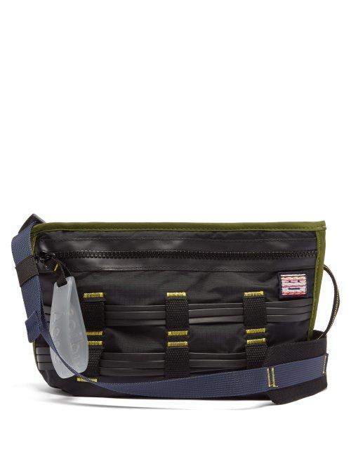 Matchesfashion.com Acne Studios - Rubber Weave Cross Body Bag - Mens - Black