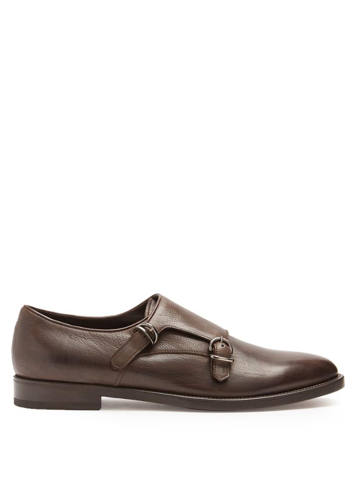 Fratelli Rossetti Kent Monk-strap Leather Shoes