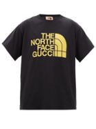 Gucci - X The North Face Logo-print Cotton-jersey T-shirt - Mens - Multi