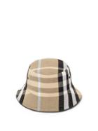 Matchesfashion.com Burberry - Checked Cotton-canvas Bucket Hat - Mens - Grey Multi