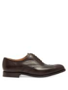 Matchesfashion.com Church's - Berlin Leather Derby Shoes - Mens - Brown