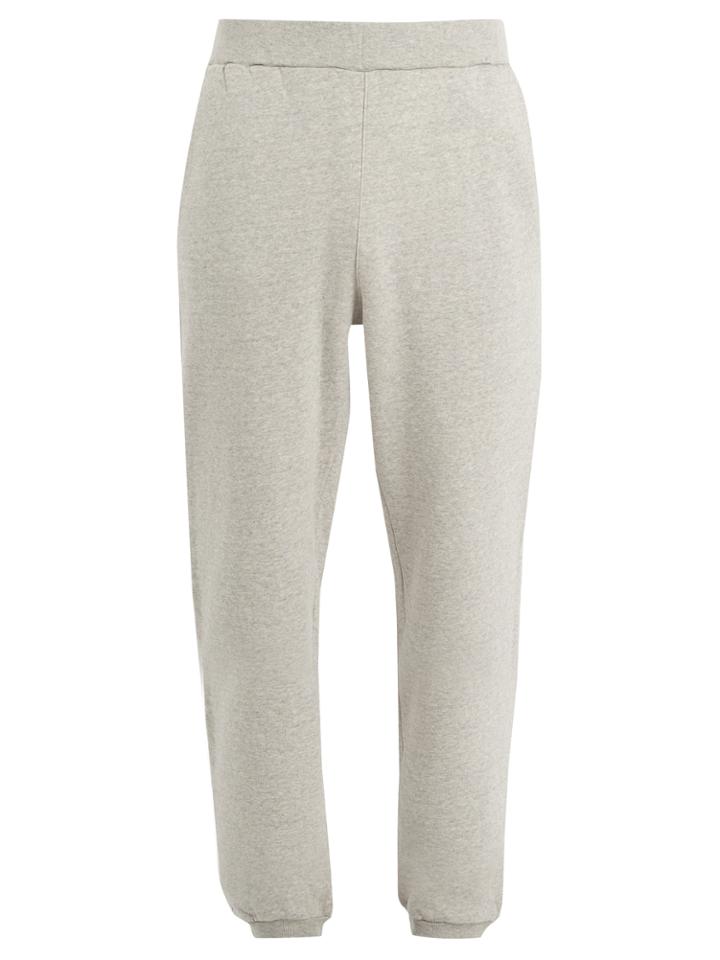 American Vintage Idilpark Elasticated-waist Cotton Track Pants
