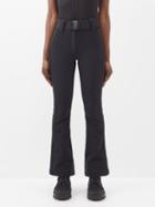 Goldbergh - Pippa Belted Softshell Ski Trousers - Womens - Black