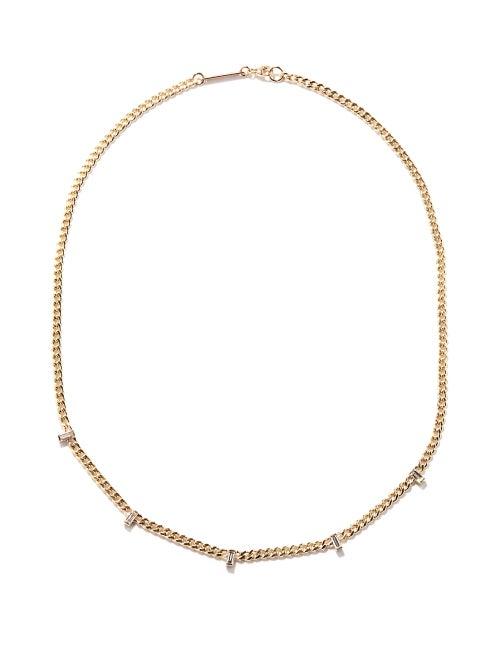 Zo Chicco - Diamond & 14kt Gold Necklace - Womens - Yellow Gold