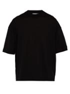 Matchesfashion.com Jil Sander - Wool Knit T Shirt - Mens - Black