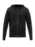 Tom Ford - Cotton-blend Jersey Hooded Sweatshirt - Mens - Black