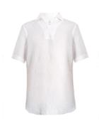 Finamore Palma Spread-collar Linen Shirt