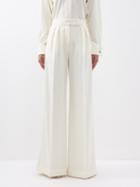 Max Mara - Catullo Trousers - Womens - White