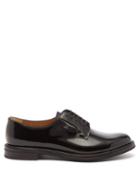 Church's - Shannon Patent-leather Derby Shoes - Womens - Black