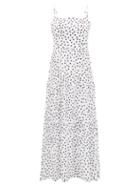 Matchesfashion.com Heidi Klein - Santa Margherita Ligure Tiered Silk Dress - Womens - White Print