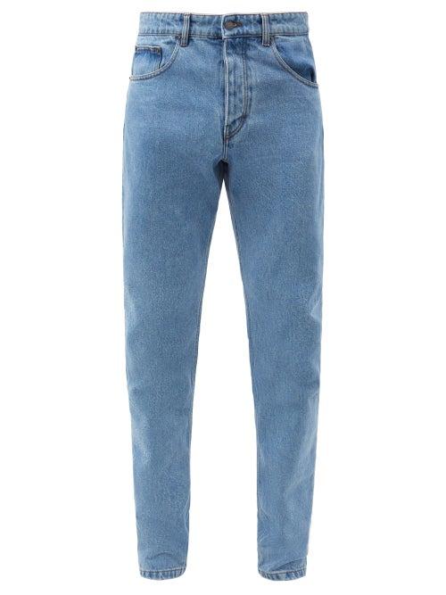 Ami - Tapered-leg Jeans - Mens - Blue