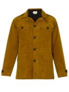 Matchesfashion.com Oliver Spencer - Photographer's Cotton Blend Corduroy Jacket - Mens - Brown