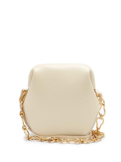 Matchesfashion.com Osoi - Toast Brot Two-strap Leather Shoulder Bag - Womens - Cream