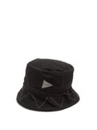 Matchesfashion.com And Wander - Reflective Stitched Waterproof Bucket Hat - Mens - Black
