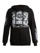 Matchesfashion.com Blue Roses - Suddenly Printed Sweatshirt - Womens - Black