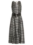 Diane Von Furstenberg Sleeveless Silk-twill Midi Dress