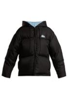 Matchesfashion.com Prada - Down Filled Quilted Hooded Jacket - Womens - Black