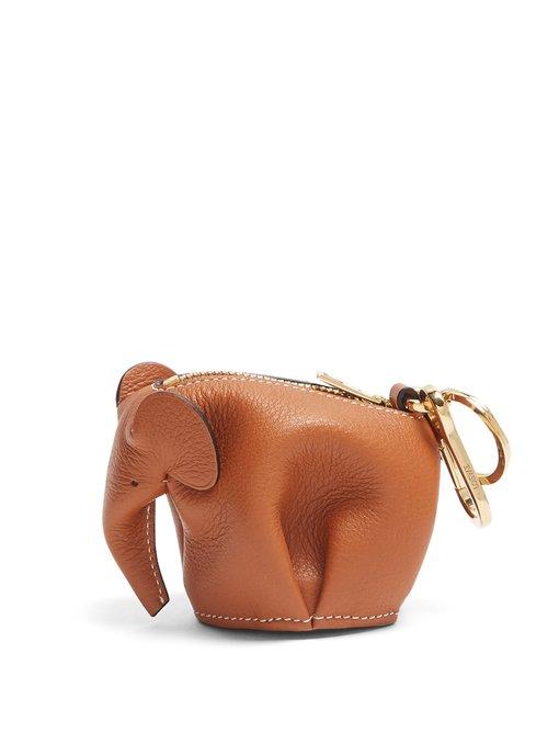 Matchesfashion.com Loewe - Elephant Coin Purse - Womens - Tan