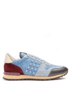 Valentino Rockrunner Denim Trainers