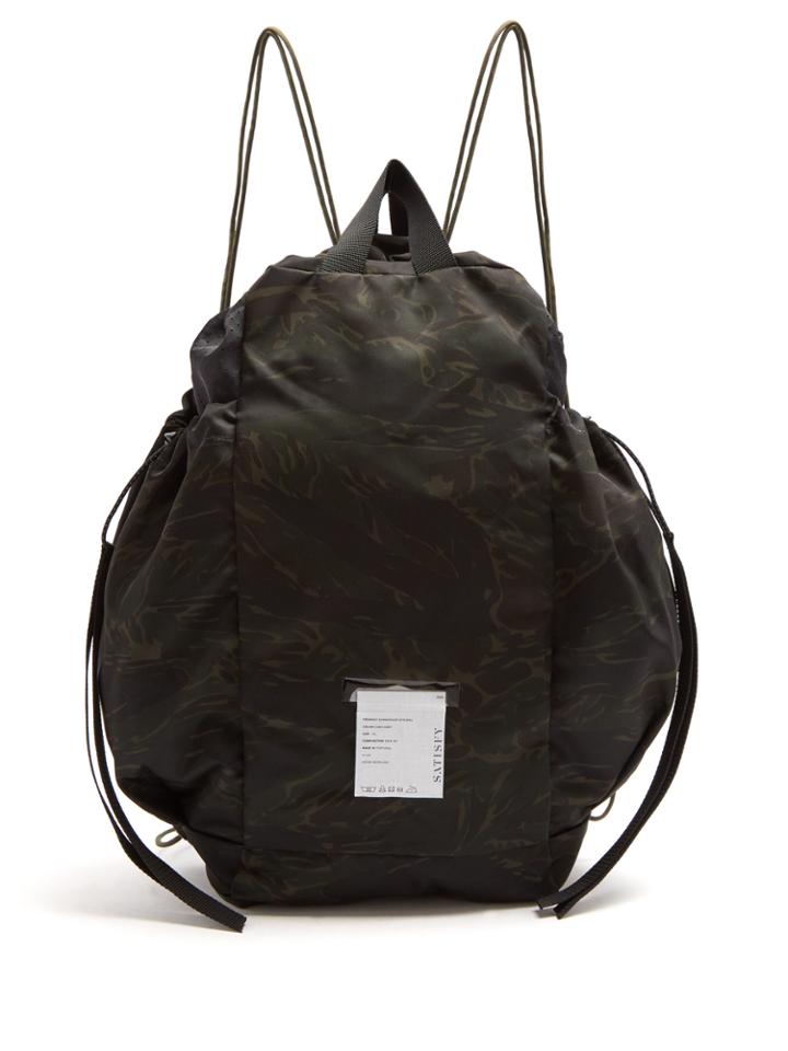 Satisfy Bombardier Camouflage-print Nylon Backpack
