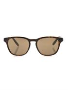 Bottega Veneta Square-framed Tortoiseshell Sunglasses