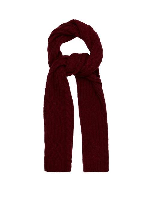 Raey Cable-knit Wool Scarf