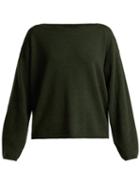 Matchesfashion.com Nili Lotan - Grayson Boat Neck Cashmere Sweater - Womens - Khaki