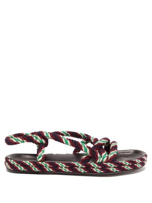 Isabel Marant - Espa Rope Sandals - Womens - Green