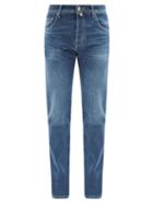 Matchesfashion.com Jacob Cohn - Slim-leg Jeans - Mens - Mid Blue
