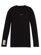 Matchesfashion.com A-cold-wall* - Logo Print Cotton Jersey T Shirt - Mens - Black