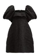 Matchesfashion.com Simone Rocha - Bead-embellished Cloqu Dress - Womens - Black